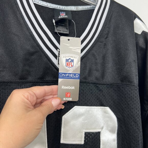 NWT NFL # 12 Aaron Rodgers Packers Reebok On field jersey Black Size 54 / XL - Picture 5 of 10